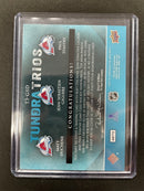 2013 UPPER DECK ARTIFACTS - TUNDRA TRIOS - M. DUCHENE / J. GIGUERE / P. STASTNY -