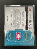 2013 UPPER DECK ARTIFACTS - TREASURED SWATCHES - R. BOURQUE -