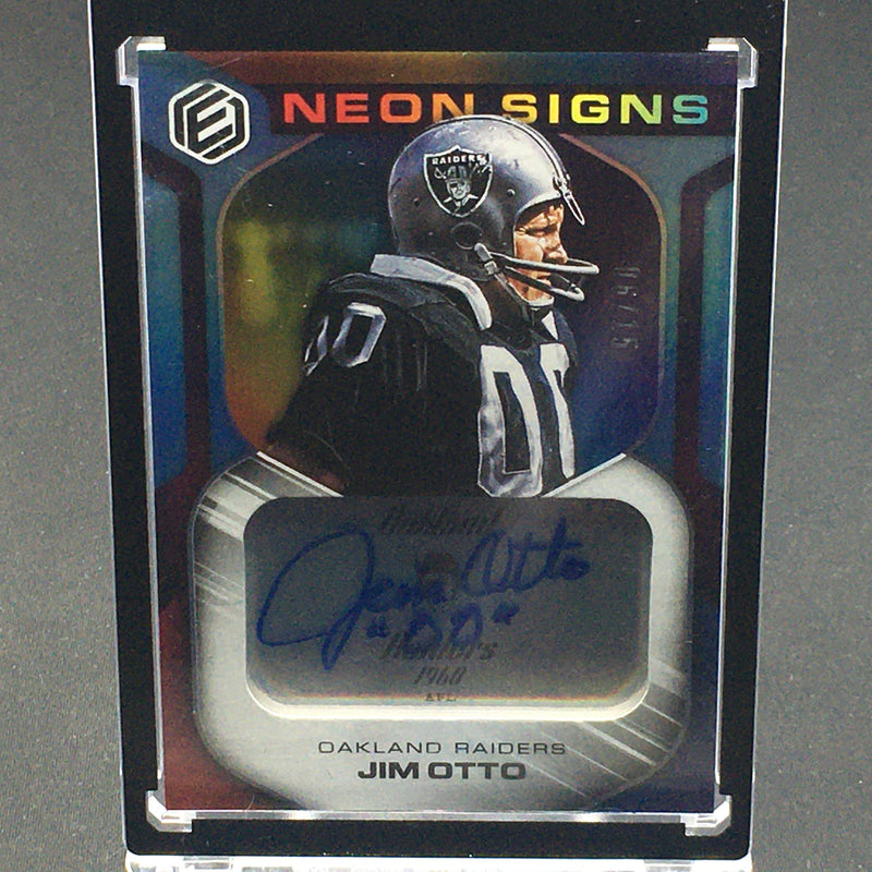2019 PANINI ELEMENTS - NEON SIGNS - J. OTTO - #NS2-JO - #'D/15 - AUTOGRAPH