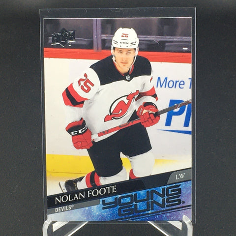 2020 UPPER DECK EXTENDED SERIES - YOUNG GUNS - N. FOOTE - #729 - RC