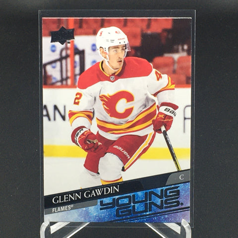 2020 UPPER DECK EXTENDED SERIES - YOUNG GUNS - G. GAWDIN - #726 - RC