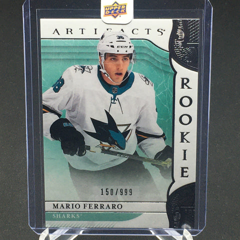 2019 UPPER DECK ARTIFACTS - M. FERRARO - #RED204 - #'D/999 - RC