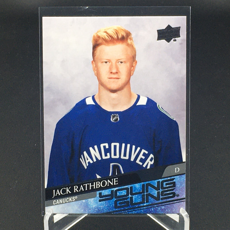 2020 UPPER DECK EXTENDED SERIES - YOUNG GUNS - J. RATHBONE -