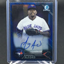 2016 TOPPS BOWMAN CHROME - A. ALFORD - #CPA-AA - #'D/150 - AUTOGRAPH