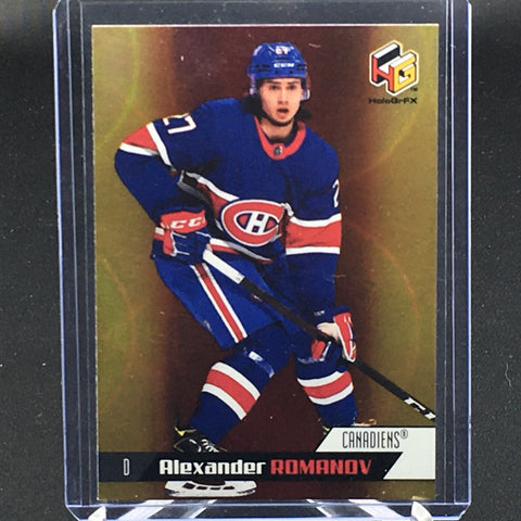 2020 UPPER DECK EXTENDED SERIES - HOLOGRFX - GOLD - A. ROMANOV - #HG-13