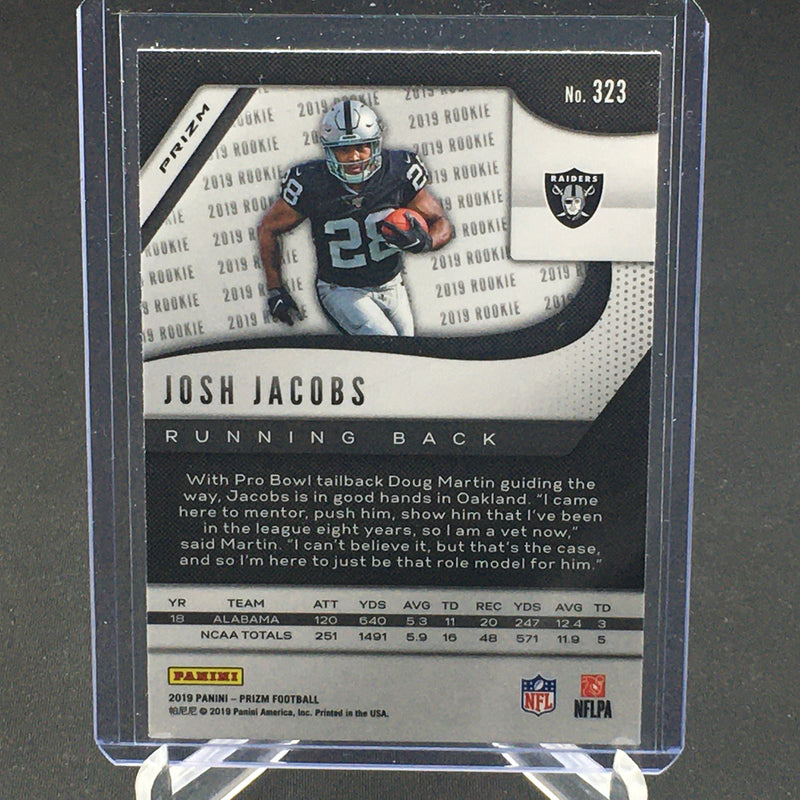 2019 PANINI PRIZM - SILVER PRIZM SP - J. JACOBS -