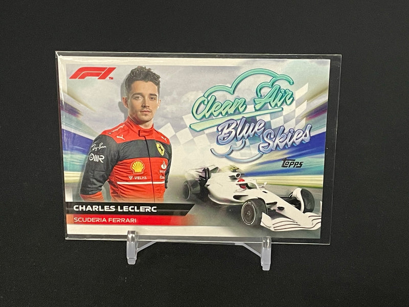 2022 TOPPS FORMULA 1 - CLEAN AIR BLUE SKIES - SINGLES - SELECT YOUR PLAYER