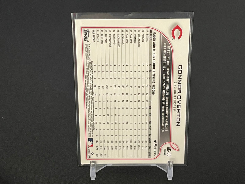 2022 TOPPS CHROME UPDATE - C. OVERTON -