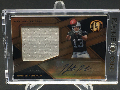 2019 PANINI GOLD STANDARD - H. RENFROW - #324 - #'D/99 - RELIC - AUTOGRAPH
