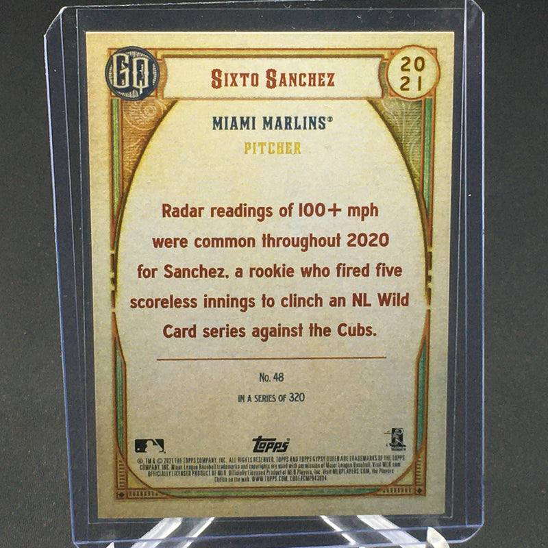 2021 TOPPS GYPSY QUEEN CHROME - S. SANCHEZ -