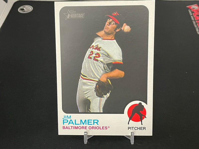 2022 TOPPS HERITAGE - JUMBO - BOX TOPPER - J. PALMER -