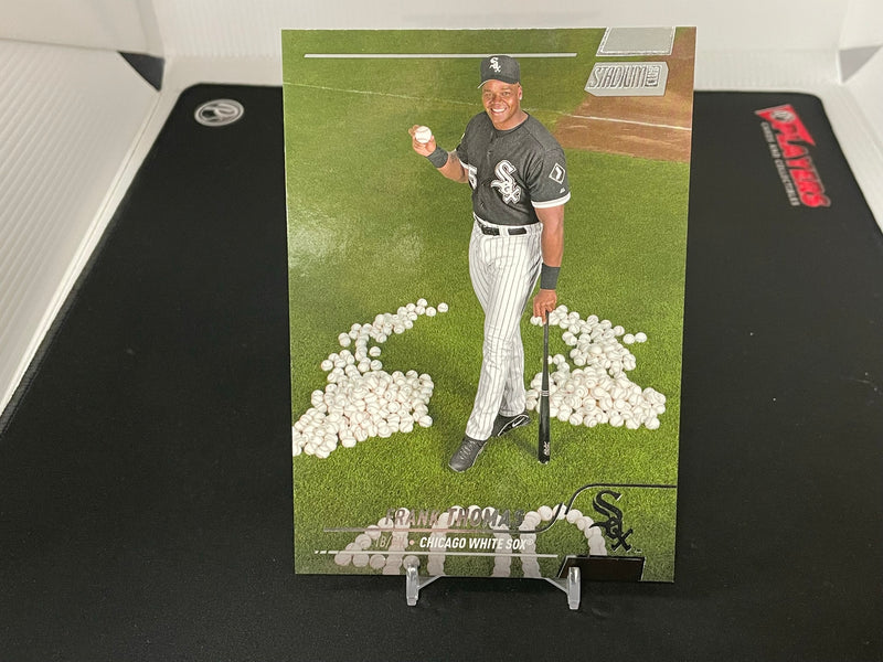 2022 TOPPS STADIUM CLUB - JUMBO - BOX TOPPER - F. THOMAS -