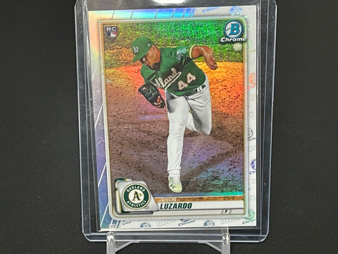 2020 TOPPS BOWMAN CHROME - SP IMAGE VARIATION - J. LUZARDO - #62 - RC