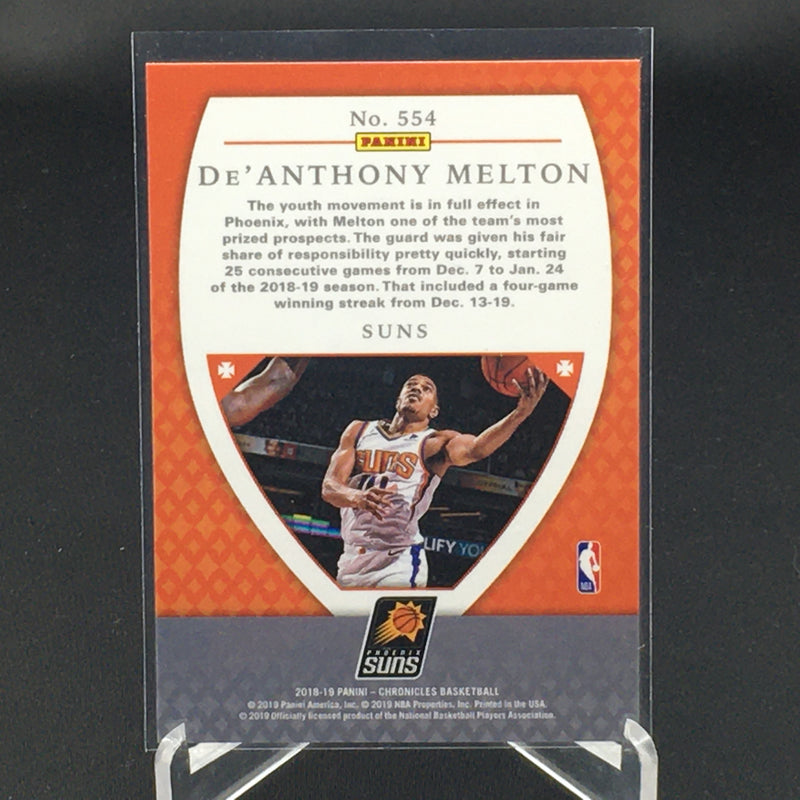 2018 PANINI CHRONICLES - CRUSADE - D. MELTON -
