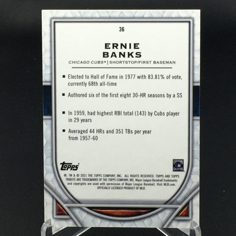 2021 TOPPS TRIBUTE  - E. BANKS -