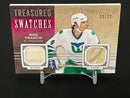 2014 UPPER DECK ARTIFACTS - RUBY - TREASURED SWATCHES - R. FRANCIS - #TS-RF - #'D/12