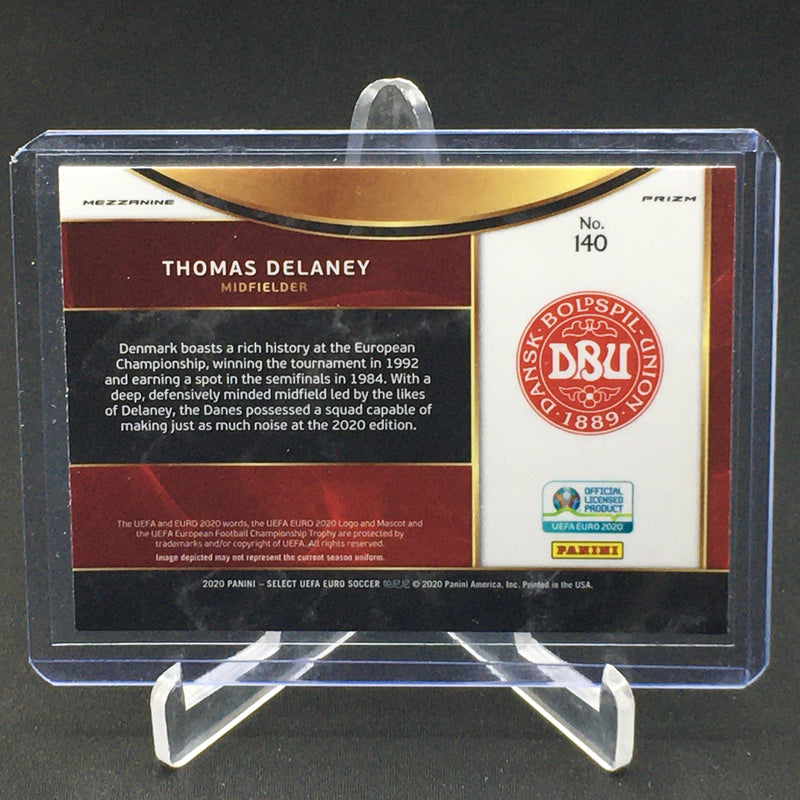 2020 PANINI SELECT EURO - MEZZANINE - TRI COLOR PRIZM - T. DELANEY -