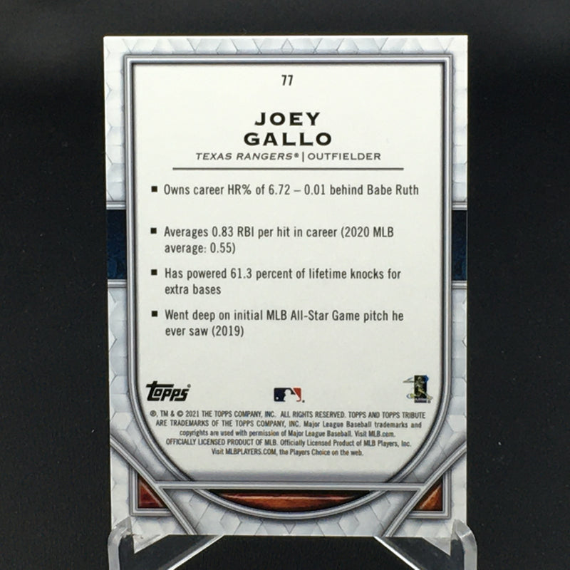 2021 TOPPS TRIBUTE - J. GALLO -