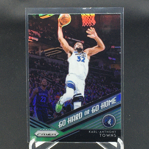 2018 PANINI PRIZM - GO HARD OR GO HOME - K. TOWNS - #4