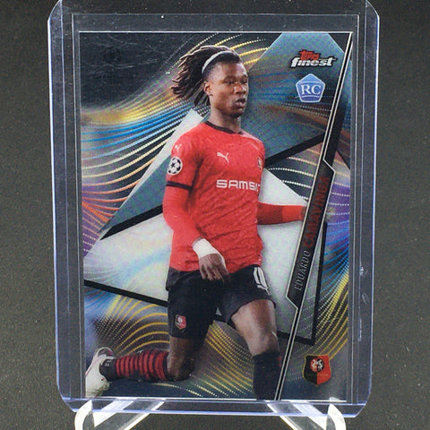 2021 TOPPS FINEST UEFA CHAMPION'S LEAGUE - E. CAMAVINGA - #71 - RC