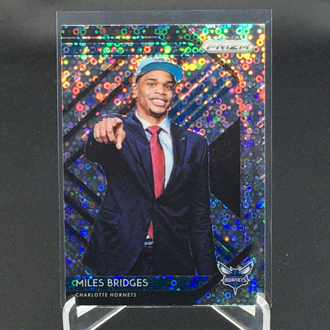 2018 PANINI PRIZM - LUCK OF THE LOTTERY - DISCO PRIZM - M. BRIDGES - #12