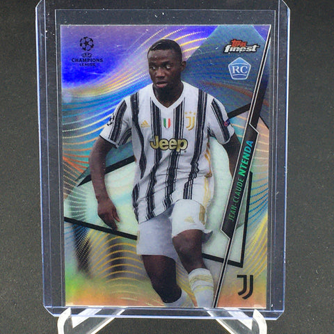 2021 TOPPS FINEST UEFA CHAMPION'S LEAGUE - REFRACTOR - J. NTENDA - #70 - RC
