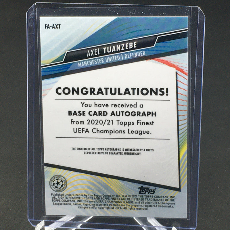 2020 TOPPS FINEST UEFA CHAMPION'S LEAGUE - A. TUANZEBE -