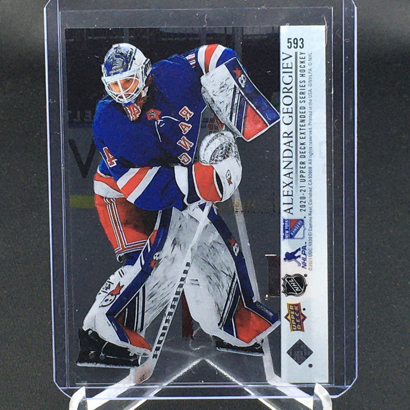 2020 UPPER DECK EXTENDED SERIES - CLEAR CUT - A. GEORGIEVE -