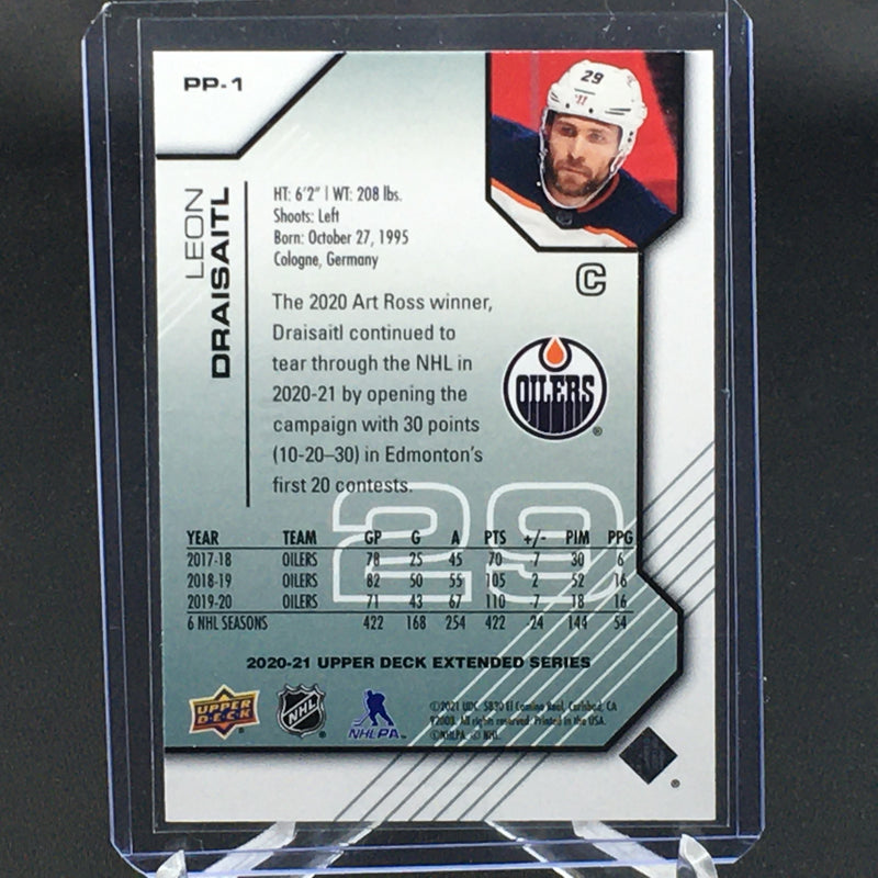 2020 UPPER DECK EXTENDED SERIES - PROS & PROSPECTS - L. DRAISAITL - #PP-1 - #'D/1000