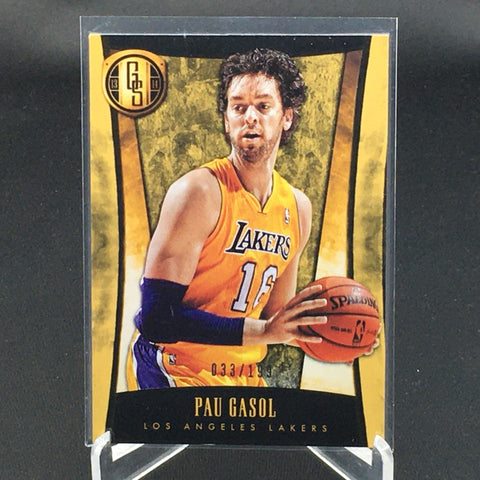 2013 PANINI GOLD STANDARD - P. GASOL - #153 - #'D/199