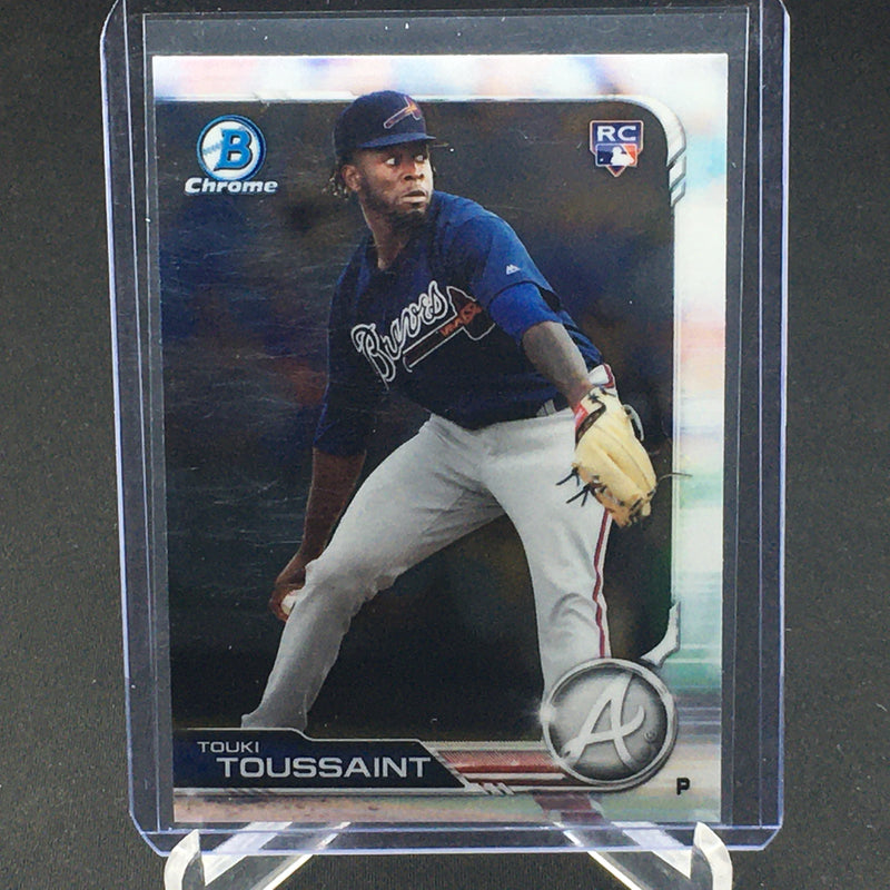 2019 TOPPS BOWMAN CHROME - T. TOUSSAINT -