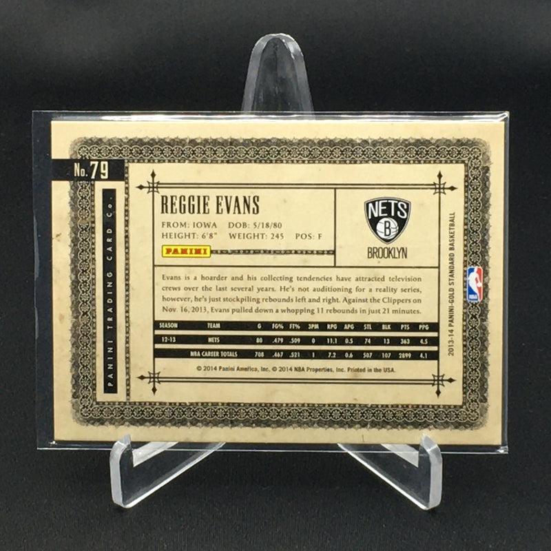 2013 PANINI GOLD STANDARD - R. EVANS - #79 - #'D/199