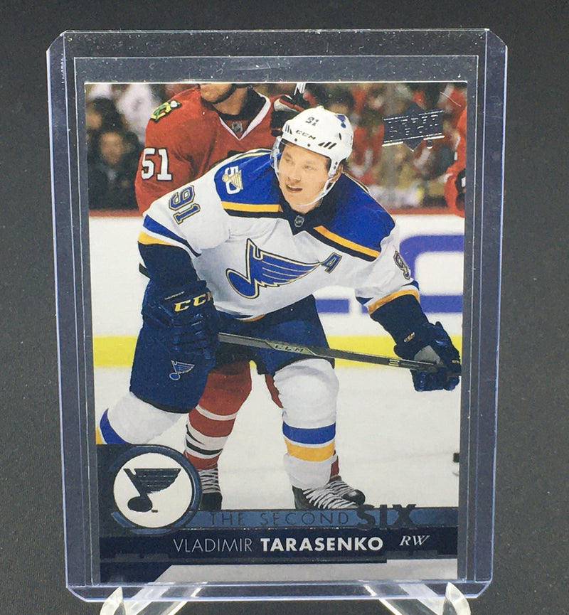 2017 UPPER DECK SERIES ONE - THE SECOND SIX - V. TARASENKO -