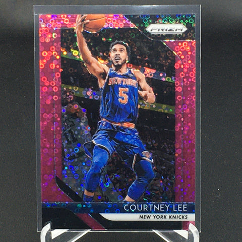 2018 PANINI PRIZM - C. LEE - #297 - #'D/50 - PINK DISCO