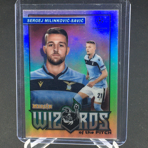 2021 TOPPS MERLIN UEFA CHAMPION'S LEAGUE - WIZARDS OF THE PITCH - S. MILINKOVIC-SAVIC - #W-SMS