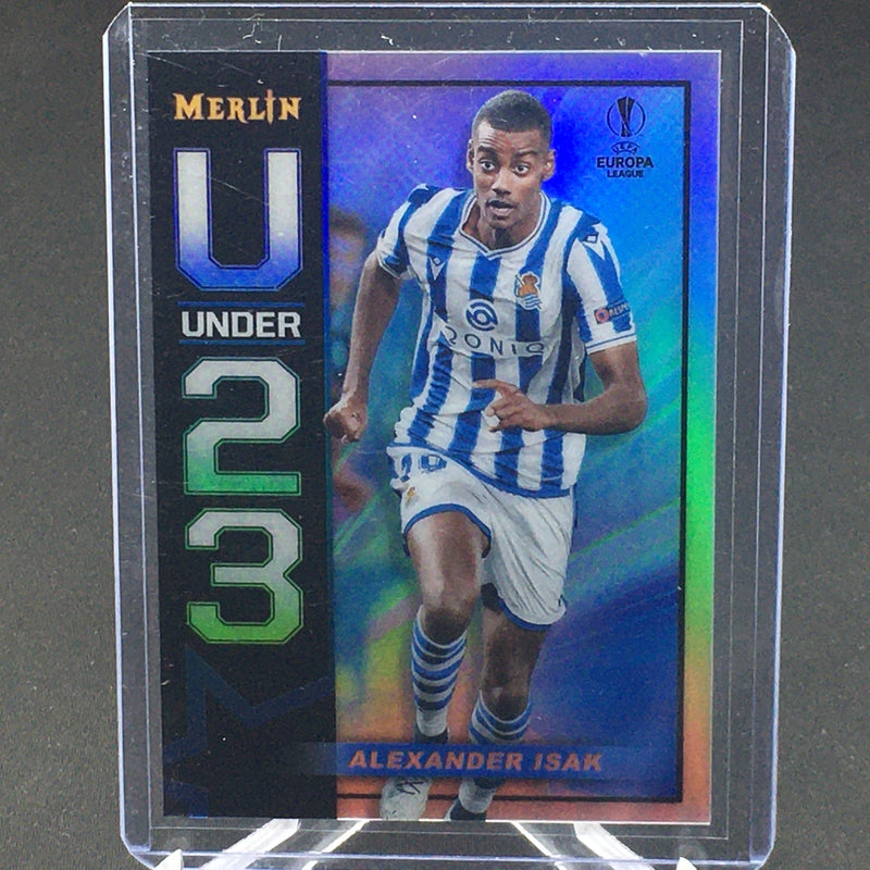 2021 TOPPS MERLIN UEFA EUROPA LEAGUE - U UNDER 23 - A. ISAK -