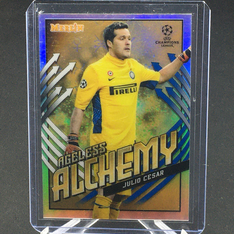 2021 TOPPS MERLIN UEFA CHAMPION'S LEAGUE - AGELESS ALCHEMY - J. CESAR -