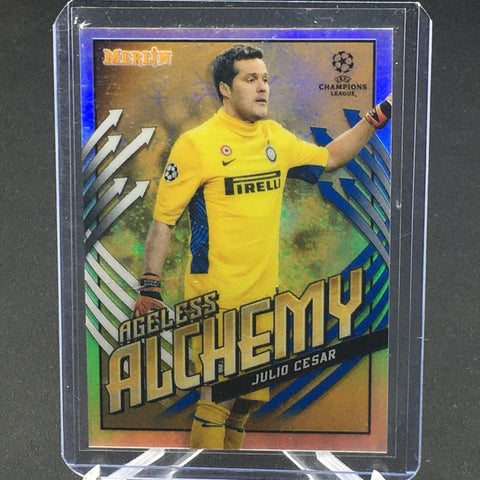 2021 TOPPS MERLIN UEFA CHAMPION'S LEAGUE - AGELESS ALCHEMY - J. CESAR - #AA-JC