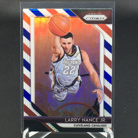 2018 PANINI PRIZM - RED WHITE & BLUE PRIZM - L. NANCE JR. - #210