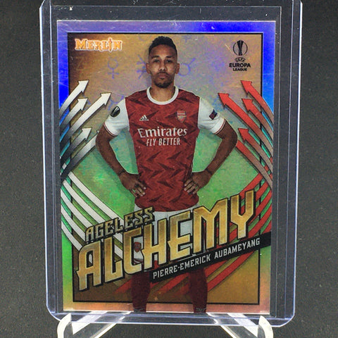 2021 TOPPS MERLIN UEFA EUROPA LEAGUE - AGELESS ALCHEMY - P. AUBAMEYANG - #AA-PA