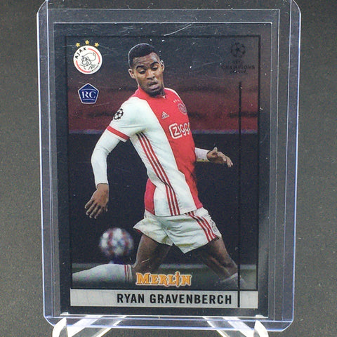 2020 TOPPS MERLIN UEFA CHAMPION'S LEAGUE - R. GRAVENBERCH - #57 - RC