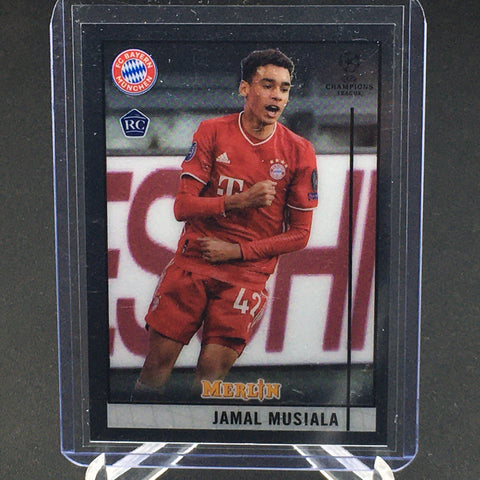 2020 TOPPS MERLIN UEFA CHAMPION'S LEAGUE - J. MUSIALA - #73 - RC