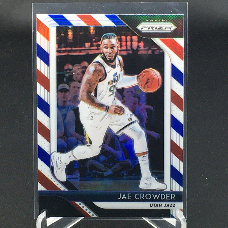 2018 PANINI PRIZM - RED WHITE & BLUE PRIZM - J. CROWDER -