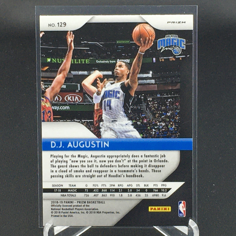 2018 PANINI PRIZM - SILVER PRIZM - D.J. AUGUSTIN -