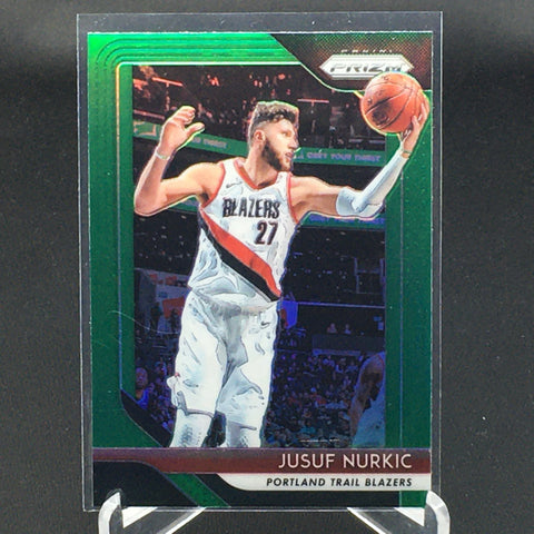 2018 PANINI PRIZM - GREEN PRIZM - SINGLES - SELECT YOUR PLAYER