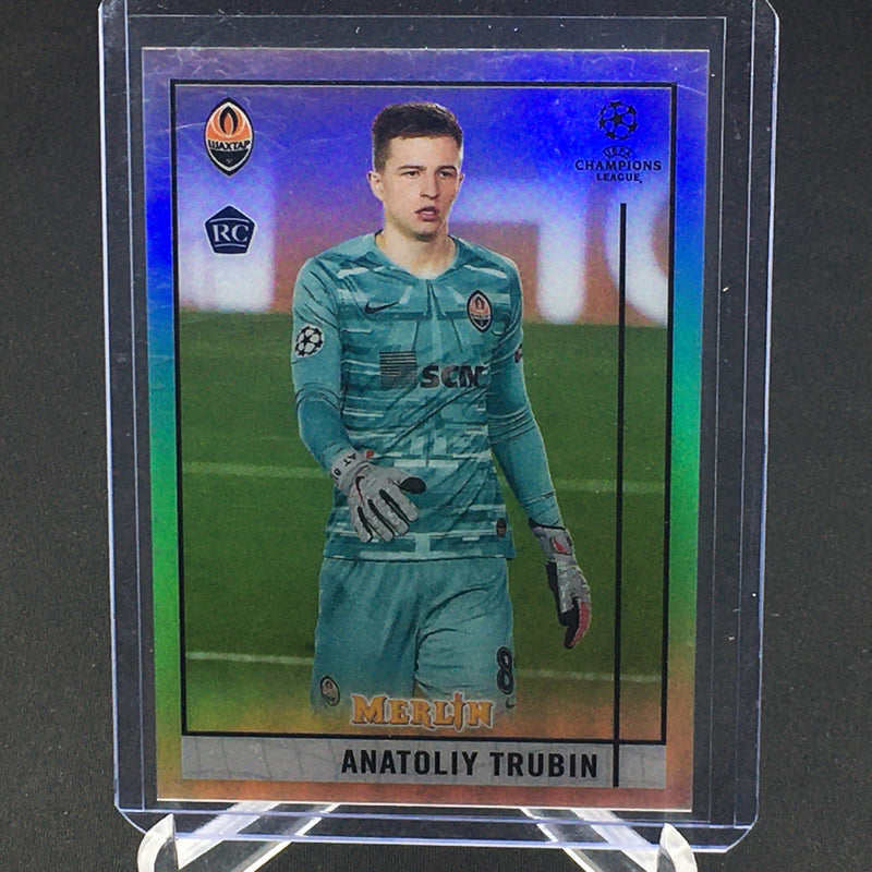 2020 TOPPS MERLIN UEFA CHAMPION'S LEAGUE - REFRACTOR - A. TRUBIN -