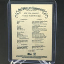 2020 TOPPS ALLEN & GINTER CHROME - GREEN REFRACTOR - T. MARTINEZ - #202 - #'D/99