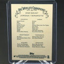 2020 TOPPS CHROME - ALLEN & GINTER  - SILVER - J. YAMAMOTO -