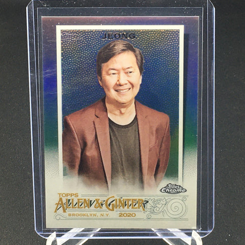 2020 TOPPS ALLEN & GINTER CHROME - SILVER - K. JEONG - #167