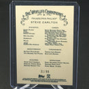 2020 TOPPS ALLEN & GINTER CHROME - GREEN REFRACTOR - S. CARLTON - #60 - #'D/99